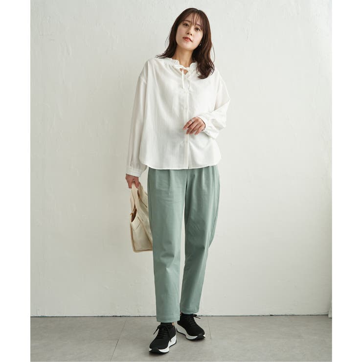 【雑誌InRed11月号掲載】GOKU楽パンツ テーパード【親子コーデ】 | ikka  | 詳細画像28 