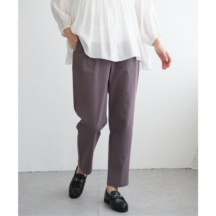 【雑誌InRed11月号掲載】GOKU楽パンツ テーパード【親子コーデ】 | ikka  | 詳細画像29 