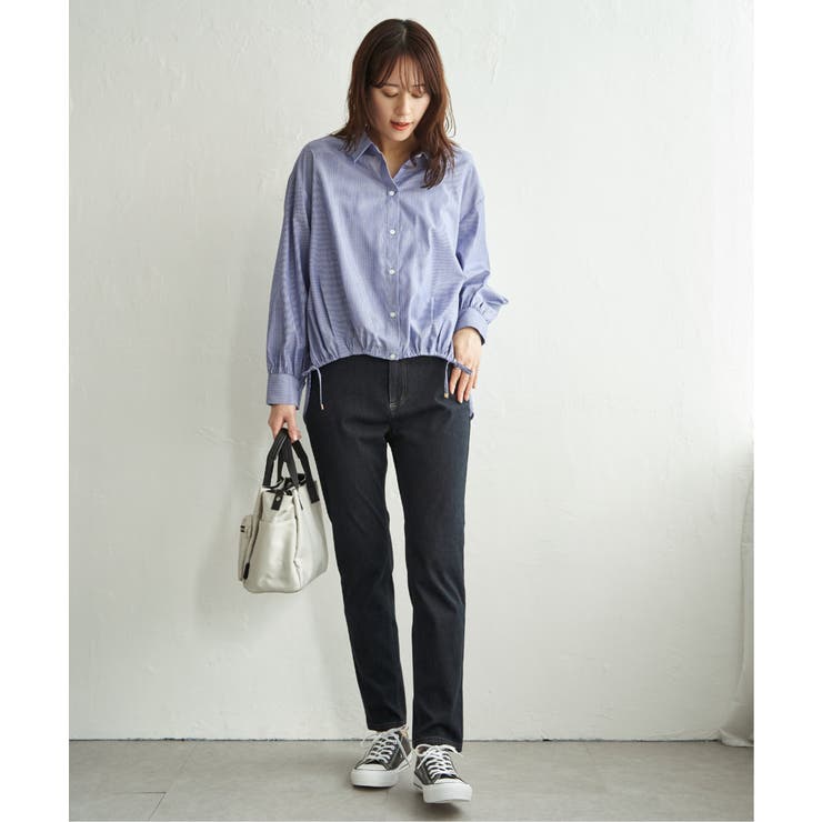 GOKU楽パンツ スリムストレート | ikka  | 詳細画像2 