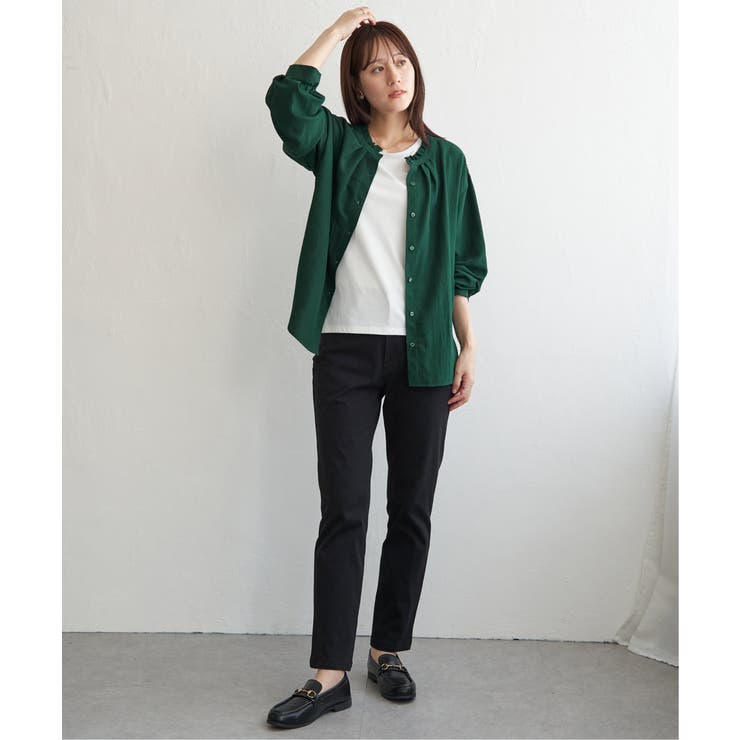 GOKU楽パンツ スリムストレート | ikka  | 詳細画像17 