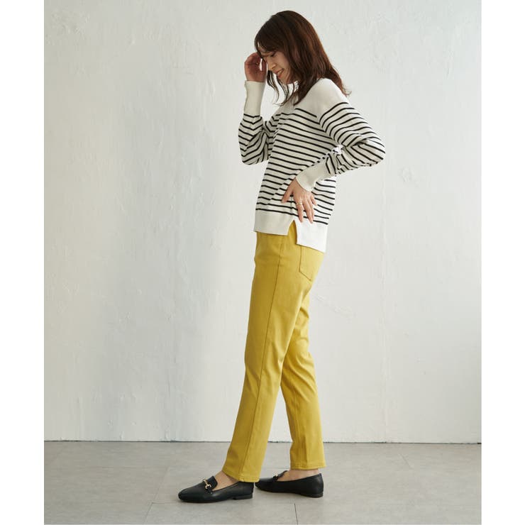 GOKU楽パンツ スリムストレート | ikka  | 詳細画像21 