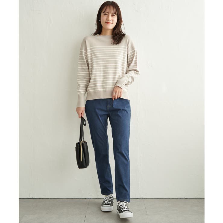 GOKU楽パンツ スリムストレート | ikka  | 詳細画像28 