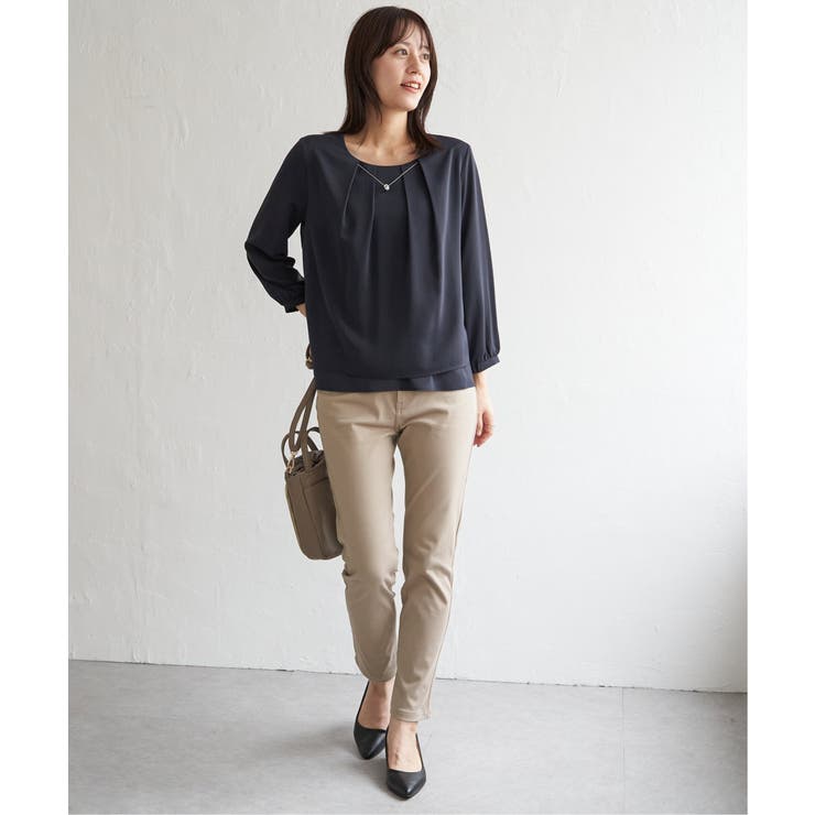 GOKU楽パンツ スリムストレート | ikka  | 詳細画像31 