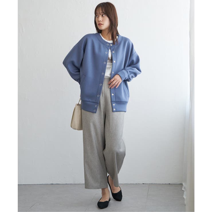 ツイルサイドベルトワイドパンツ | ikka  | 詳細画像19 