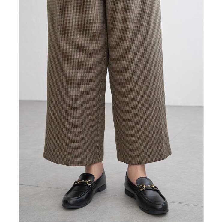 ツイルサイドベルトワイドパンツ | ikka  | 詳細画像31 