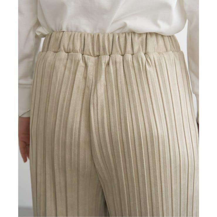 【雑誌InRed12月号掲載】スエードライクプリーツワイドパンツ【親子コーデ】  | ikka  | 詳細画像35 