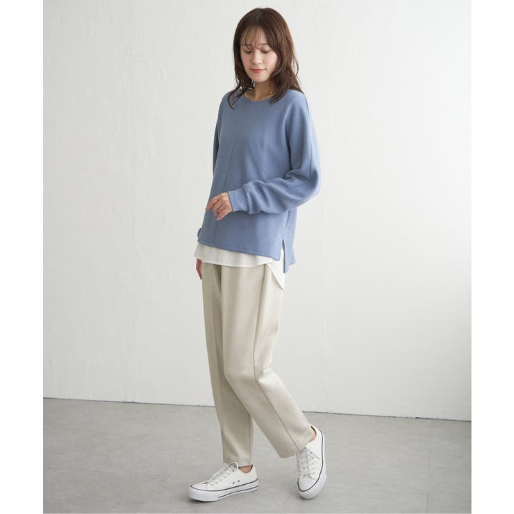 フェイクスエードテーパードパンツ | ikka  | 詳細画像15 