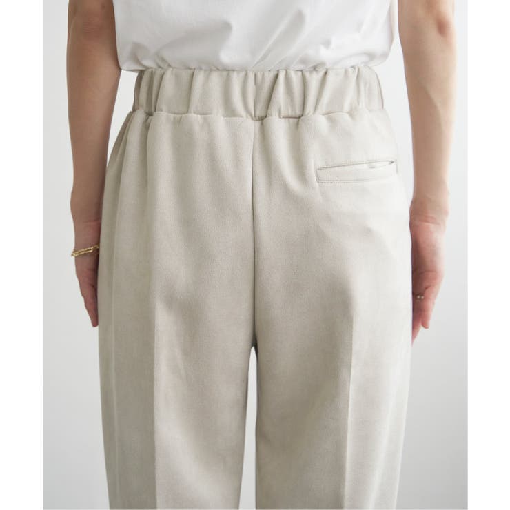 フェイクスエードテーパードパンツ | ikka  | 詳細画像22 