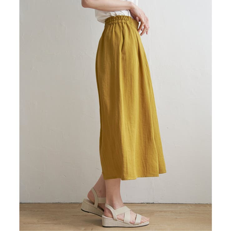 【接触冷感／親子コーデ】冷感スラブタックスカーチョ | ikka  | 詳細画像25 