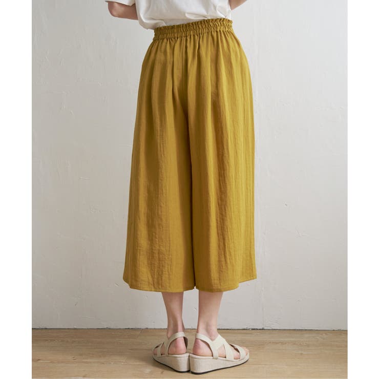 【接触冷感／親子コーデ】冷感スラブタックスカーチョ | ikka  | 詳細画像26 