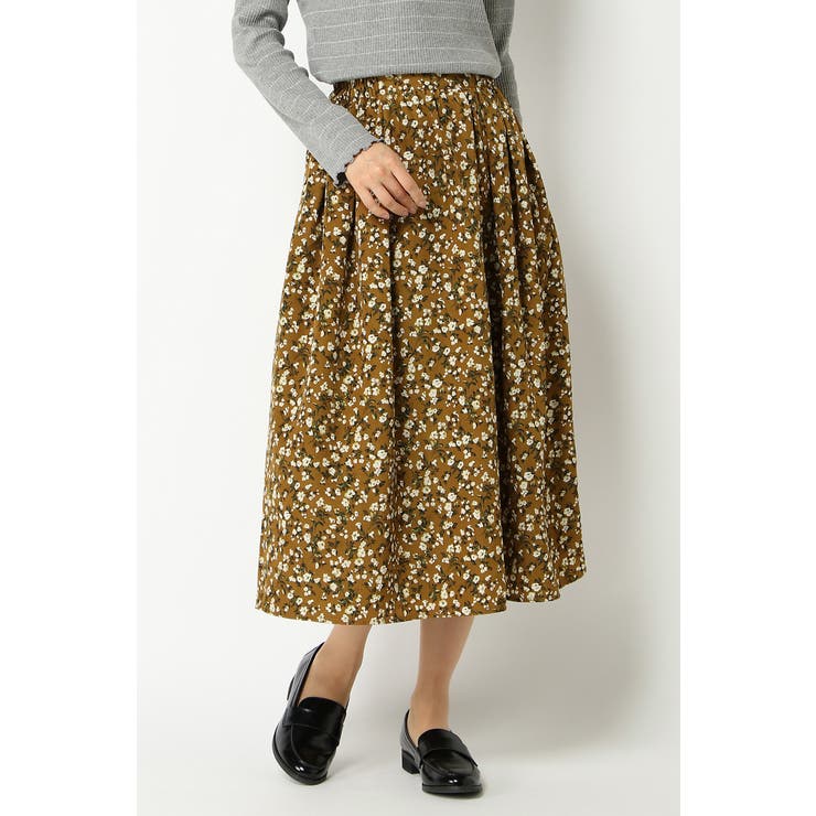 タグ付き未使用✨22SS✨ハウスオブロータス 小花柄フロントタックスカート 花柄タックスカート[品番：IKAW0001865]｜ikka （イッカ）のレディース