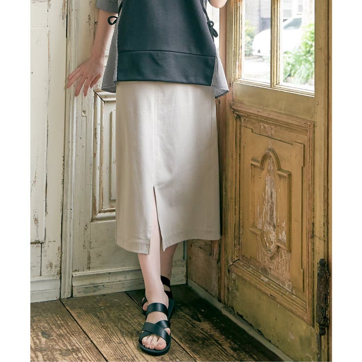 GOKU楽タイトスカート | ikka  | 詳細画像1 