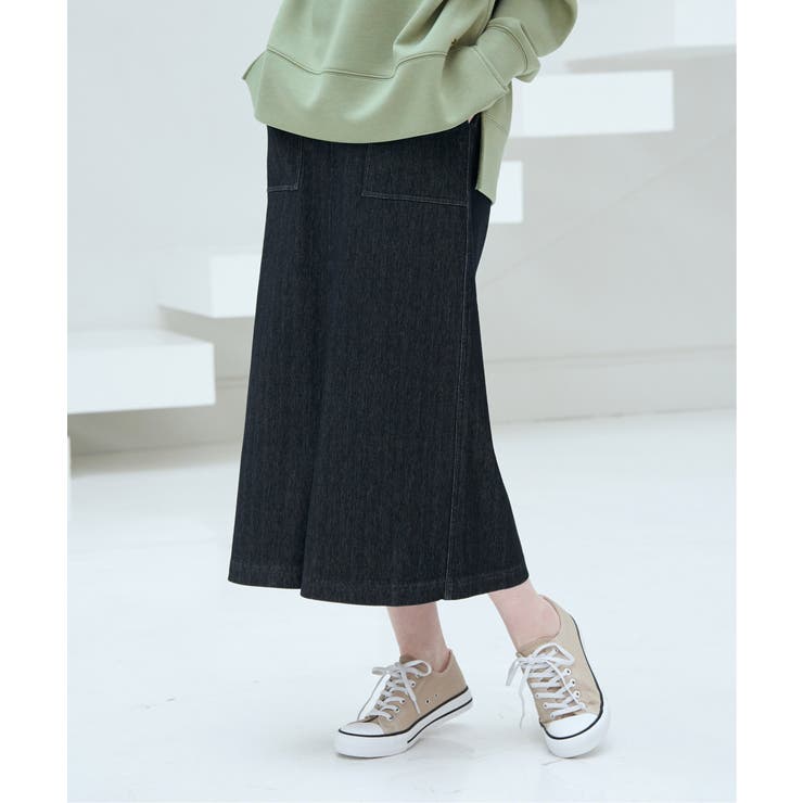 ダークネイビー | 【雑誌InRed4月号掲載】GOKU楽タイトスカート | ikka 