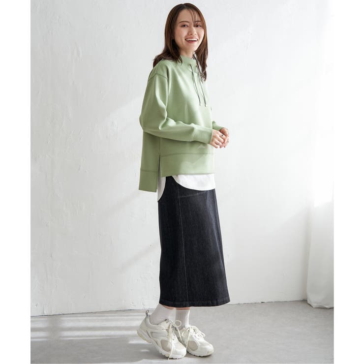 【雑誌InRed4月号掲載】GOKU楽タイトスカート | ikka  | 詳細画像9 