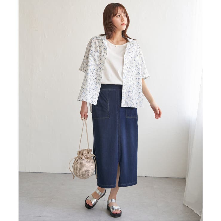 【接触冷感】GOKU楽冷感タイトスカート | ikka  | 詳細画像8