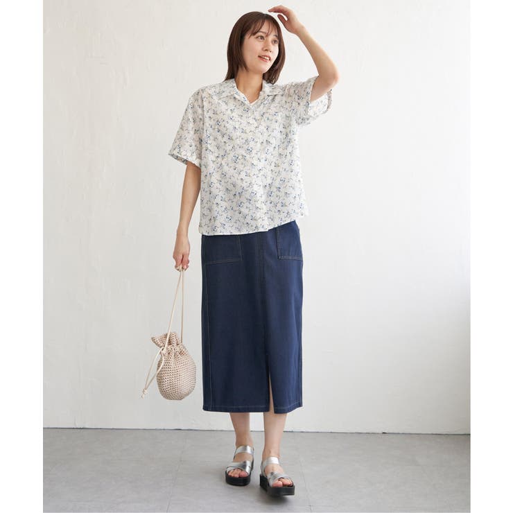 【接触冷感】GOKU楽冷感タイトスカート | ikka  | 詳細画像9