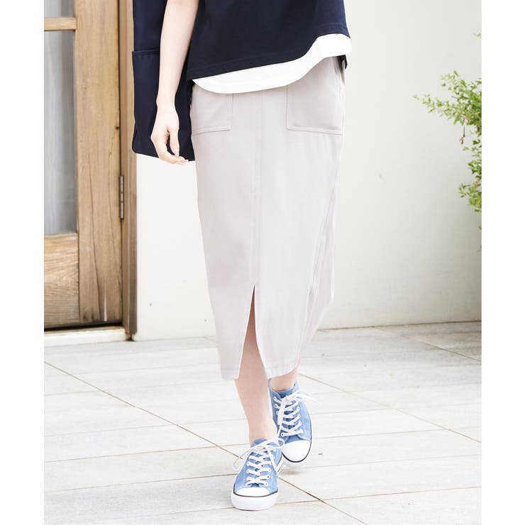 【接触冷感】GOKU楽冷感タイトスカート | ikka  | 詳細画像12