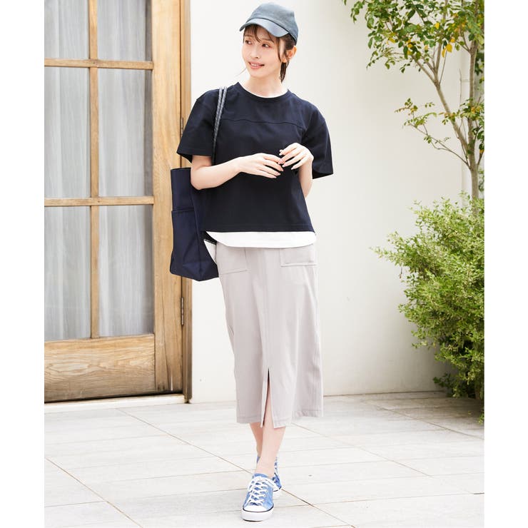 【接触冷感】GOKU楽冷感タイトスカート | ikka  | 詳細画像15