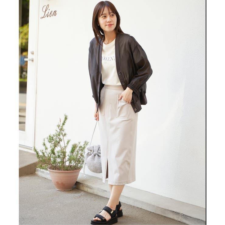 【接触冷感】GOKU楽冷感タイトスカート | ikka  | 詳細画像17