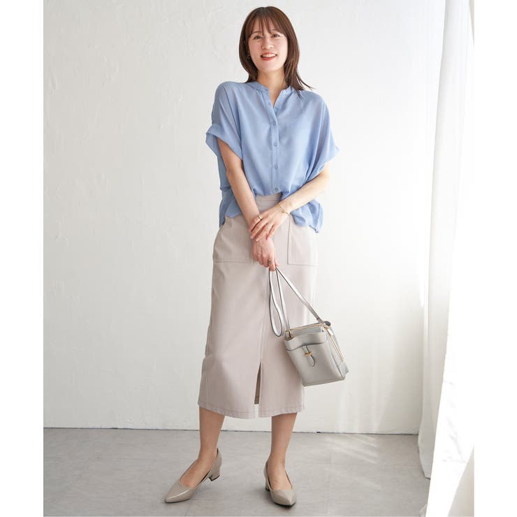 【接触冷感】GOKU楽冷感タイトスカート | ikka  | 詳細画像22