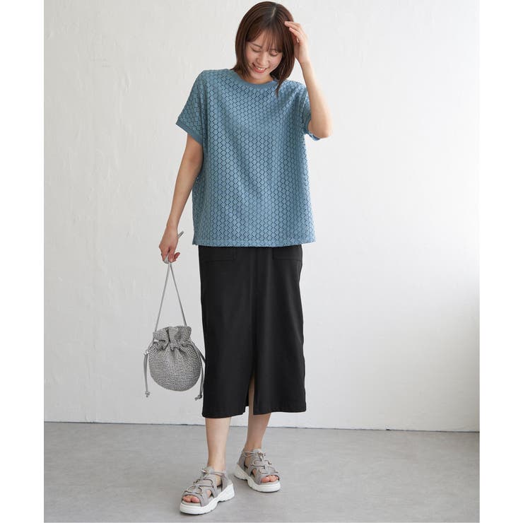 【接触冷感】GOKU楽冷感タイトスカート | ikka  | 詳細画像26