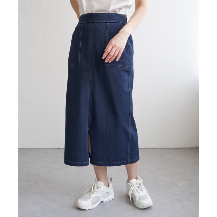 【接触冷感】GOKU楽冷感タイトスカート | ikka  | 詳細画像30