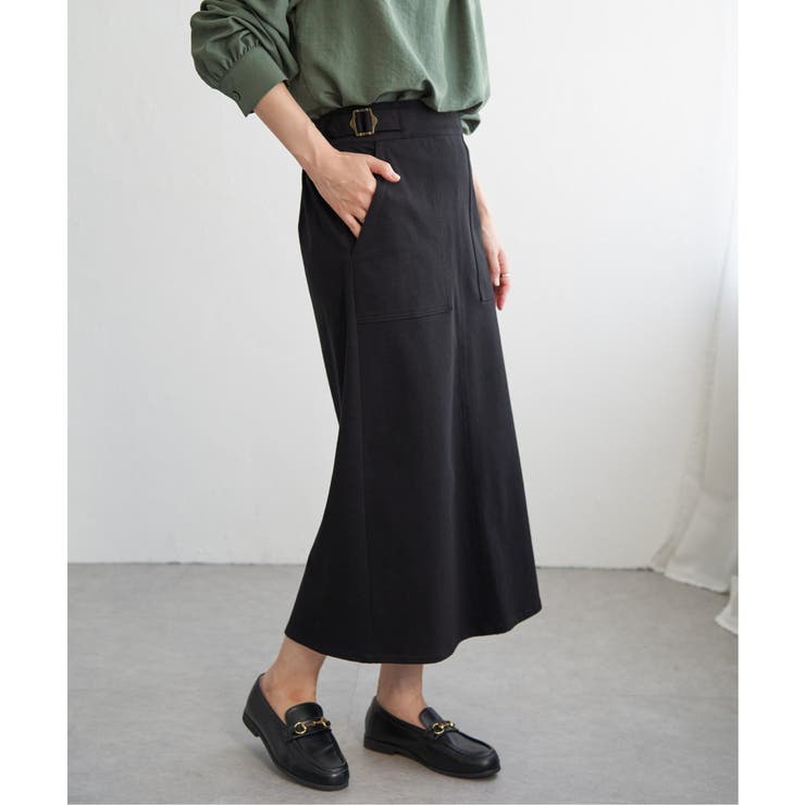 GOKU楽Iラインタイトスカート | ikka  | 詳細画像16 