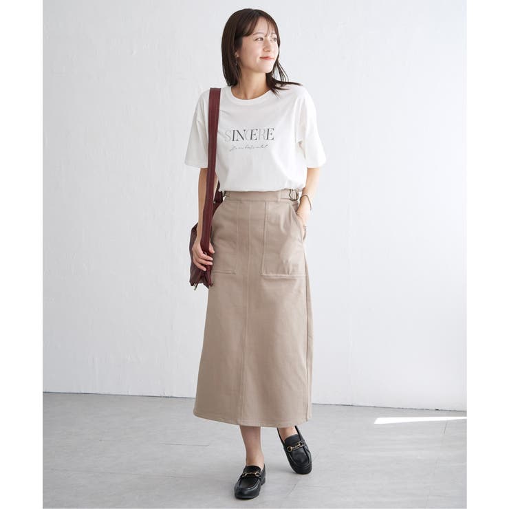 GOKU楽Iラインタイトスカート | ikka  | 詳細画像28 