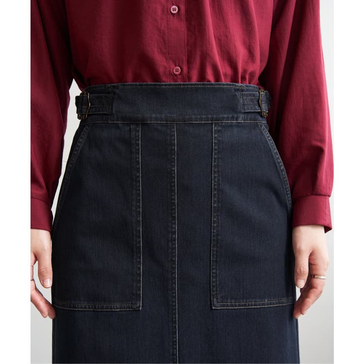 GOKU楽Iラインタイトスカート | ikka  | 詳細画像32 