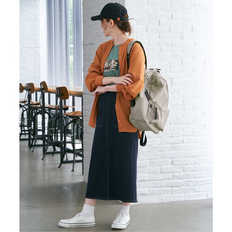 GOKU楽Iラインタイトスカート | ikka  | 詳細画像5 