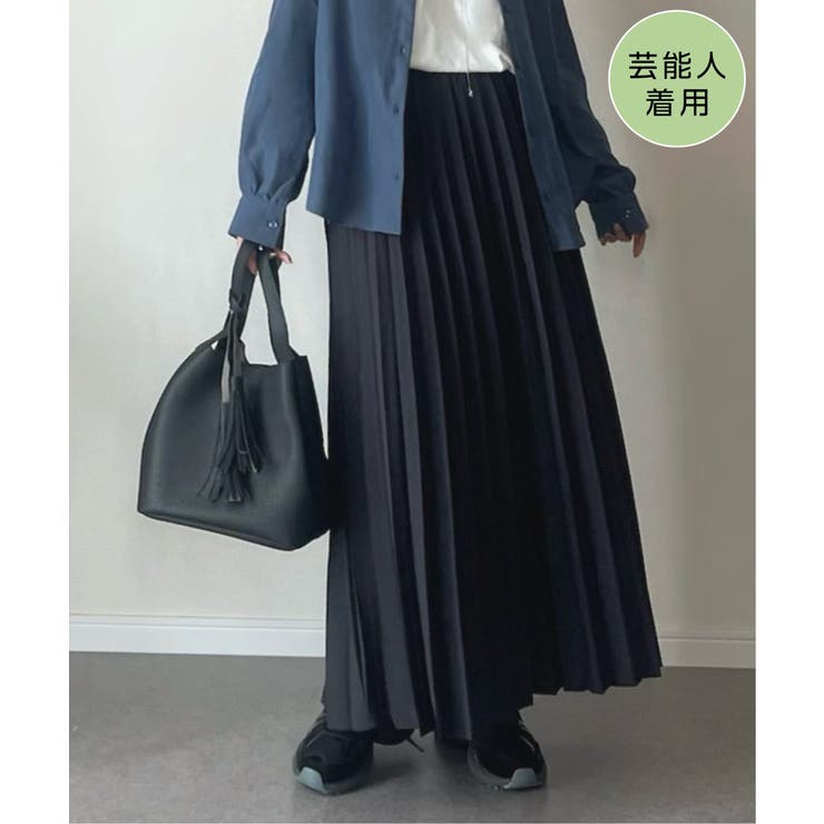 チャコール | 【親子コーデ】プリーツリバーシブルスカート【2WAY】 | ikka 