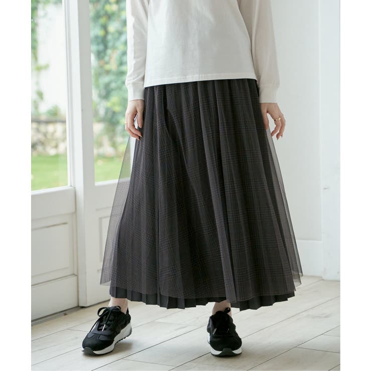 【親子コーデ】プリーツリバーシブルスカート【2WAY】 | ikka  | 詳細画像9 