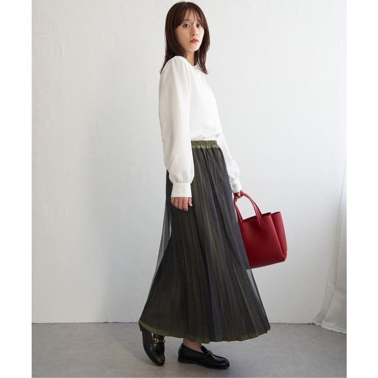 【親子コーデ】プリーツリバーシブルスカート【2WAY】 | ikka  | 詳細画像23 
