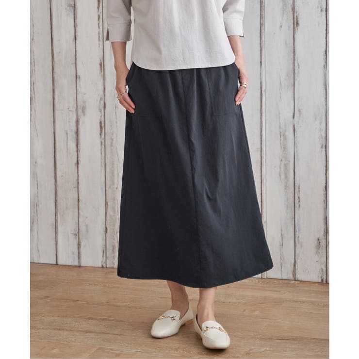 【接触冷感／速乾】ドライテックチノベイカースカート | ikka  | 詳細画像7 