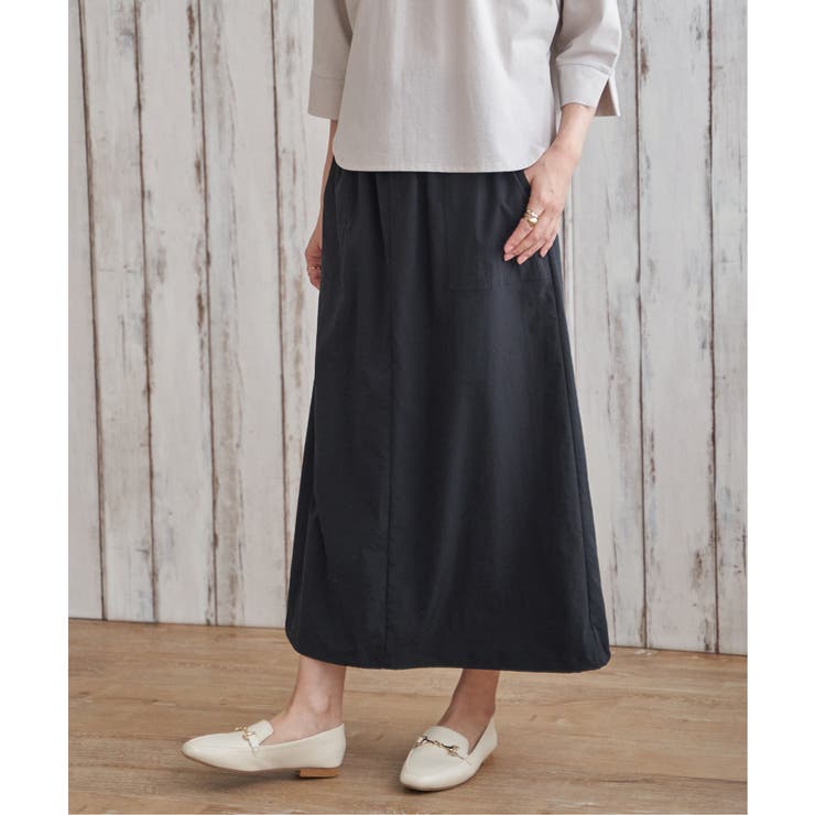 【接触冷感／速乾】ドライテックチノベイカースカート | ikka  | 詳細画像8 