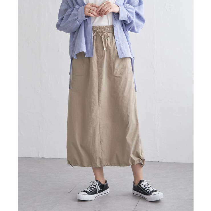 【接触冷感／速乾】ドライテックチノベイカースカート | ikka  | 詳細画像17 