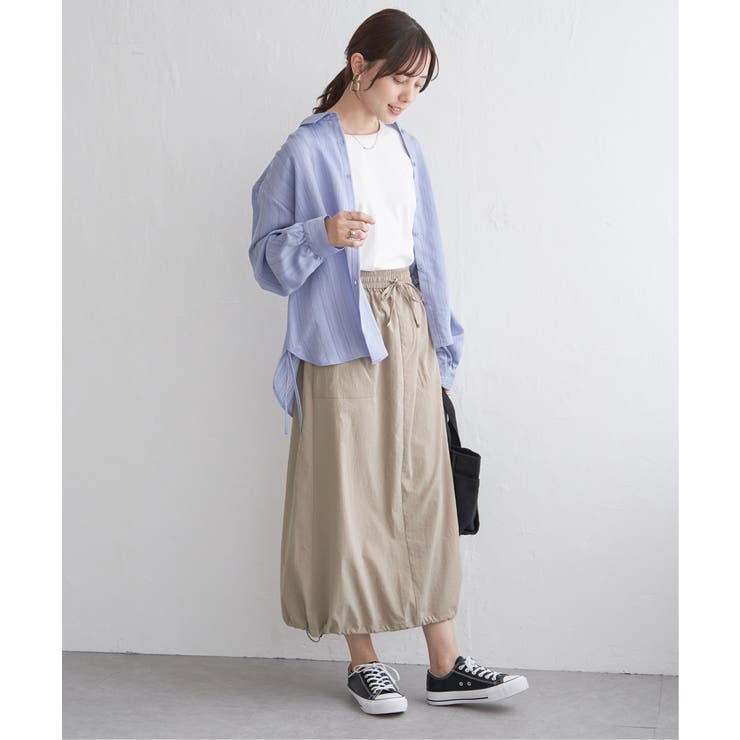 【接触冷感／速乾】ドライテックチノベイカースカート | ikka  | 詳細画像20 