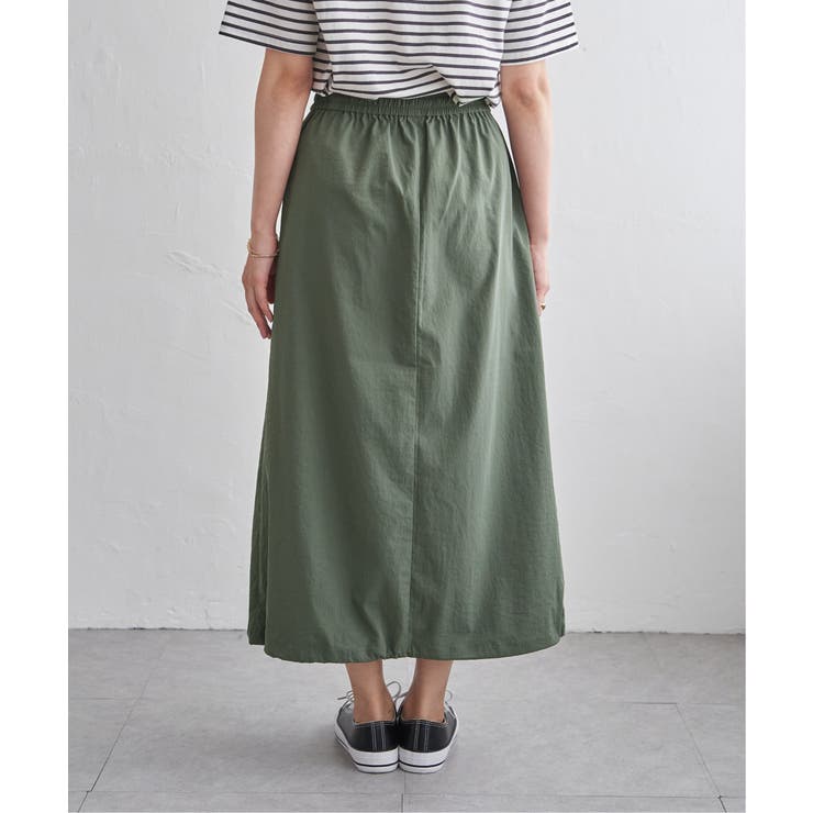 【接触冷感／速乾】ドライテックチノベイカースカート | ikka  | 詳細画像22 