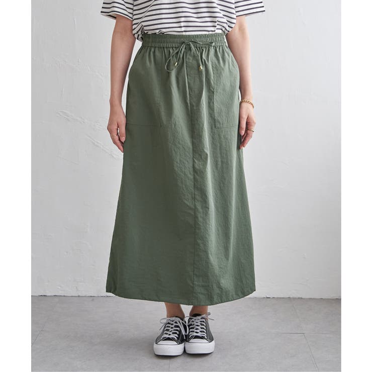 【接触冷感／速乾】ドライテックチノベイカースカート | ikka  | 詳細画像23 