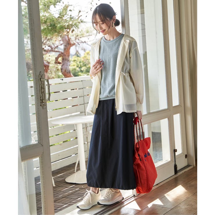 【接触冷感／速乾】ドライテックチノベイカースカート | ikka  | 詳細画像2 