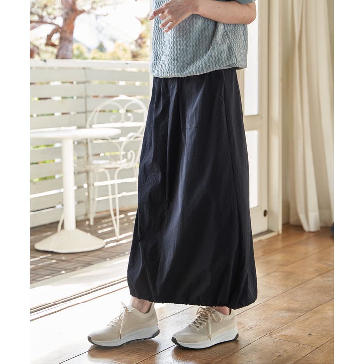 【接触冷感／速乾】ドライテックチノベイカースカート | ikka  | 詳細画像5 