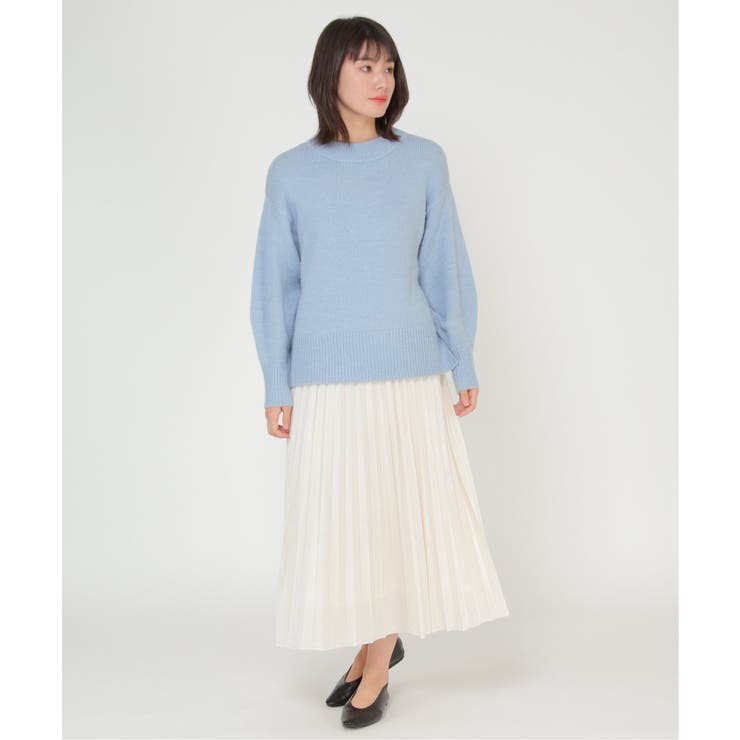 ベロアプリーツスカート | ikka  | 詳細画像14 