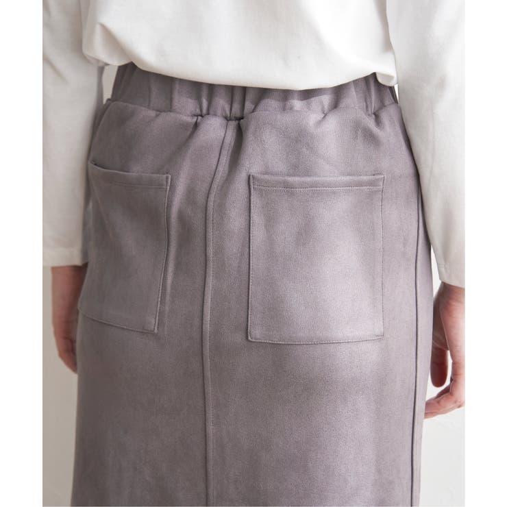 カットスエードタイトスカート | ikka  | 詳細画像13 