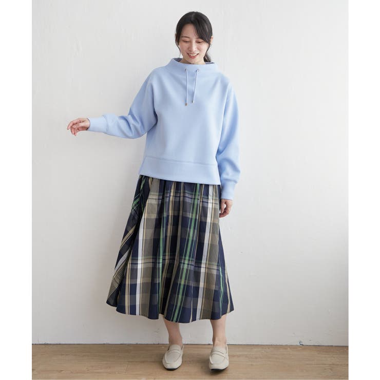 ビッグチェックスカート | ikka  | 詳細画像10 