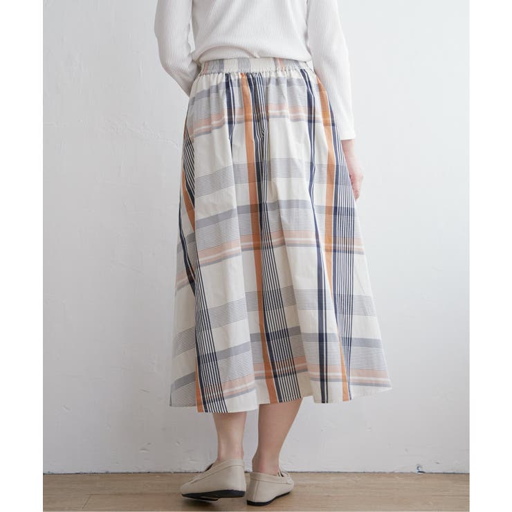 ビッグチェックスカート | ikka  | 詳細画像13 
