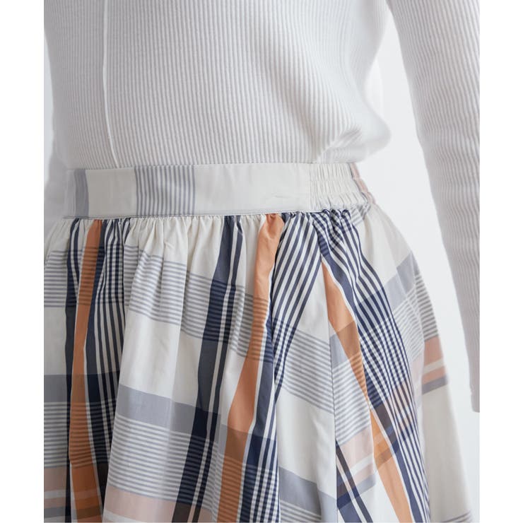 ビッグチェックスカート | ikka  | 詳細画像15 