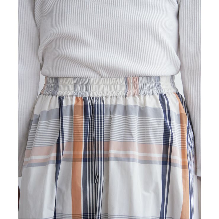 ビッグチェックスカート | ikka  | 詳細画像16 