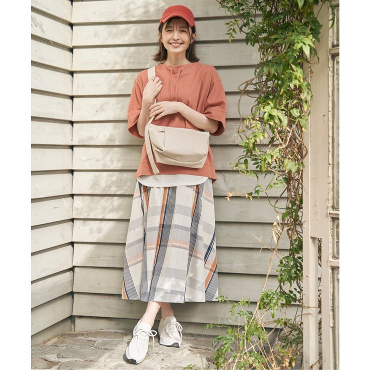 ビッグチェックスカート | ikka  | 詳細画像6 