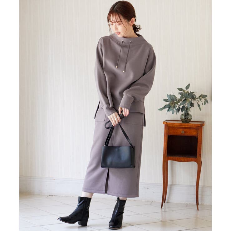 GOKU楽ダンボールタイトスカート | ikka  | 詳細画像5 