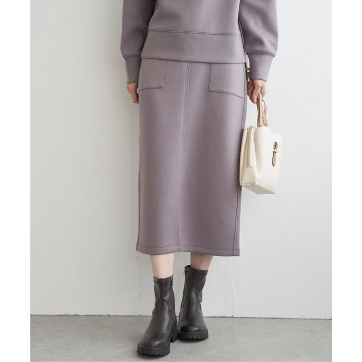 GOKU楽ダンボールタイトスカート | ikka  | 詳細画像7 